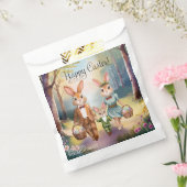 Ostersonnige Familie Jagd Eier - Aquarell Geschenktütchen (Versiegelt)