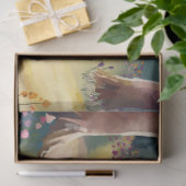 Ostersonnige Familie Jagd Eier - Aquarell Seidenpapier (Geschenk)