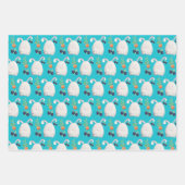 Ostersonnige Farbenpracht Geschenkpapier Set (Vorderseite)