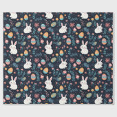 Ostersonnige Frühjahrsmuster Geschenkpapier (Flach)