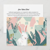 Ostersonnige Frühlingsreise Grußkarte Feiertagskarte (Vorne/Hinten)