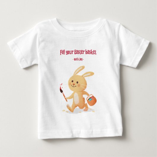 Ostersonnige Geschichten Design 2 - Baby T - Shirt (Vorderseite)