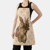 Ostersonnige Gold-Blume auf Peach-Schürze Schürze (InSitu)