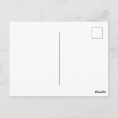 Ostersonnige Grüße Postkarte (Rückseite)