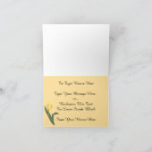 Ostersonnige Karten Personalisiert Osterkarten (Innenseite)