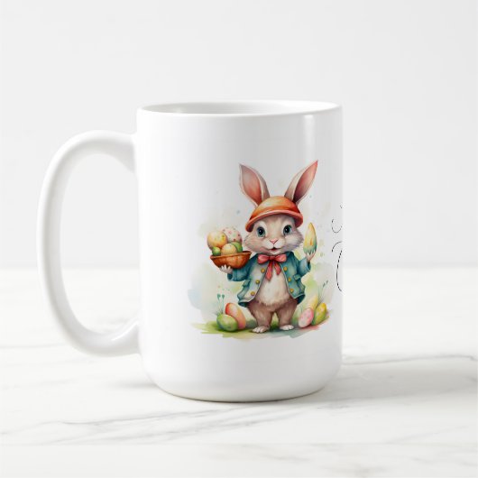 Ostersonnige Keramik Tasse (Links)