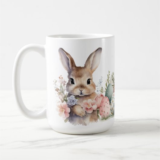 Ostersonnige Keramik Tasse (Links)