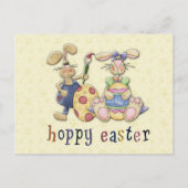 Ostersonnige Liebe Postkarte (Vorderseite)