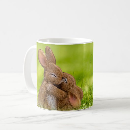 Ostersonnige Liebhaber Kaffeetasse (Vorderseite Links)