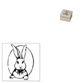 Ostersonnige Niedliche Rabbit-Scrapbooking Journal Gummistempel (Stempel)