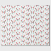 Ostersonnige Ohren | Hoppy Holiday Wrapping Paper Geschenkpapier (Flach)