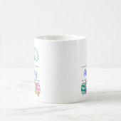 Ostersonnige Ohren Kaffeetasse (Mittel)