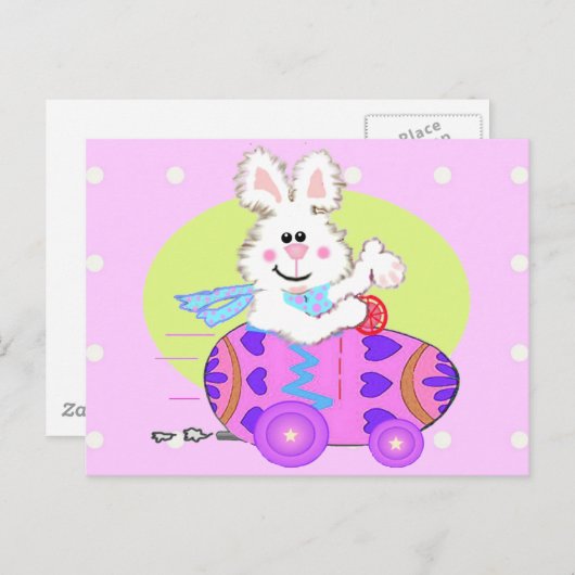 Ostersonnige Postkarten (Vorne/Hinten)