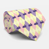 Ostersonnige Raute Krawatte (Gerollt)