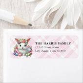 Ostersonnige Rücksendeadressen-Aufkleber (Insitu)