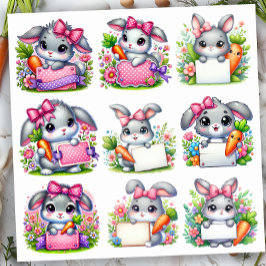 Ostersonnige Schilderhalter Aufkleber