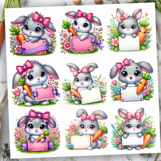 Ostersonnige Schilderhalter Aufkleber