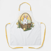 Ostersonnige Schürze Ostern Sonniges Korb Schürze (Vorderseite)