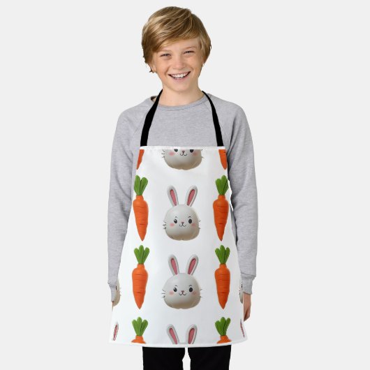 Ostersonnige Schürze Puffdesign (Getragen)