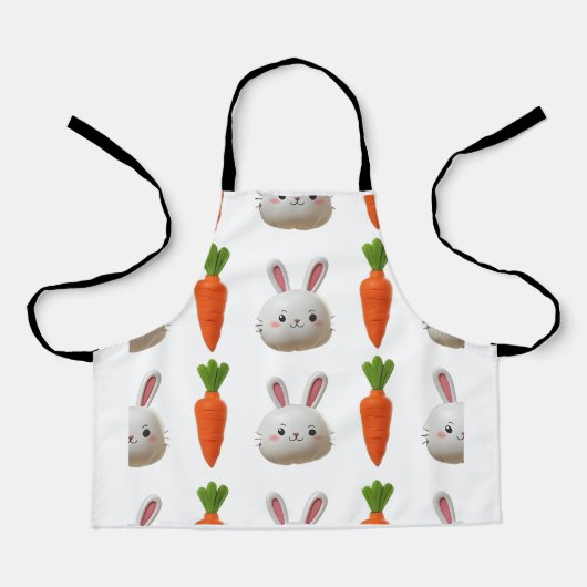 Ostersonnige Schürze Puffdesign (Vorderseite)