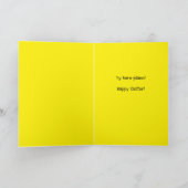 Ostersonnige Sommerrodelbahn für Kinderkarte Karte (Innenseite)