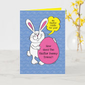 Ostersonnige Sommerrodelbahn für Kinderkarte Karte (Gelbe Blume)