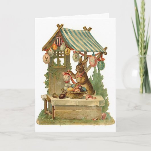 Ostersonnige Straßenkarte Ei Feiertagskarte (Vorderseite)