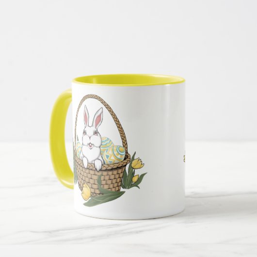 Ostersonnige Tassen Kaffee Cup Ostern Sonniger Cup (Vorderseite Links)