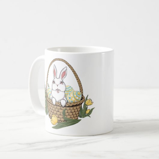 Ostersonnige Tassen Kaffee Cup Ostern Sonniger Cup (Vorderseite Links)