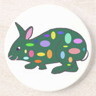 Ostersonnige Untersetzer