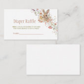 Ostersonnige Wildblume Kinderdusche Windelwanne Ra Begleitkarte (Vorne/Hinten)