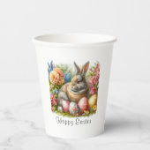 Ostersonnigen Brunch/Party Papiertasse Pappbecher (Vorderseite)