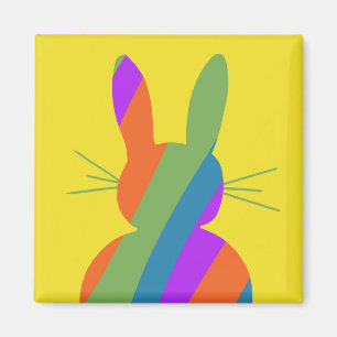 Ostersonnigen Regenbogen Magnet