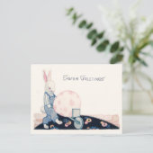 Ostersonniger Bauer Felsengrube Feiertagspostkarte (Stehend Vorderseite)