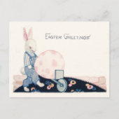 Ostersonniger Bauer Felsengrube Feiertagspostkarte (Vorderseite)