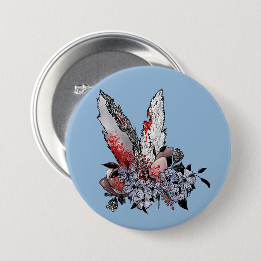 Ostersonniger Horror Button (Vorne & Hinten)