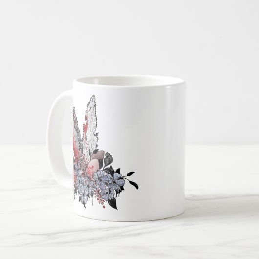 Ostersonniger Horror Kaffeetasse (Vorderseite Links)