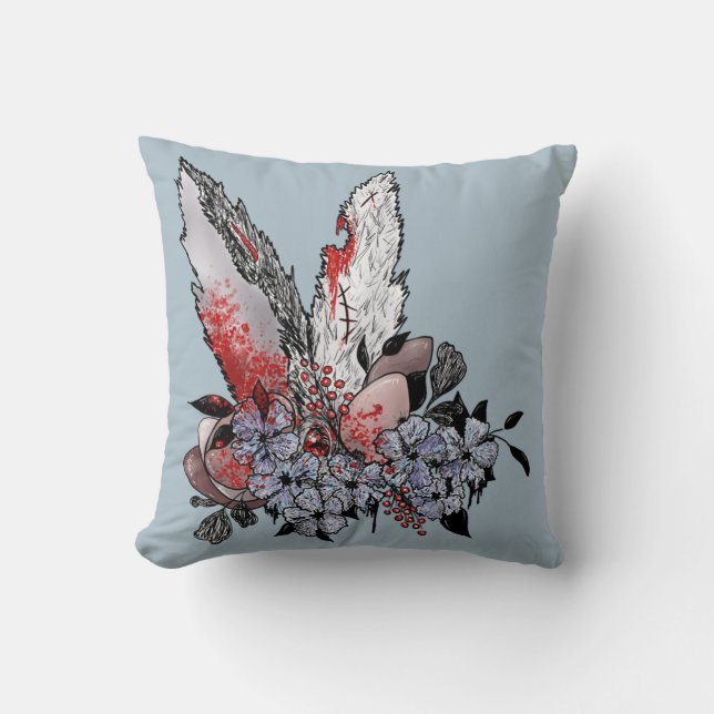 Ostersonniger Horror Kissen (Vorderseite)