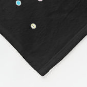 Ostersonniger Kaninchenvideospieler mit Kontrolle Fleecedecke (Ecke)