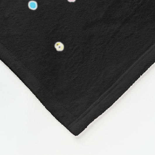 Ostersonniger Kaninchenvideospieler mit Kontrolle Fleecedecke (Ecke)