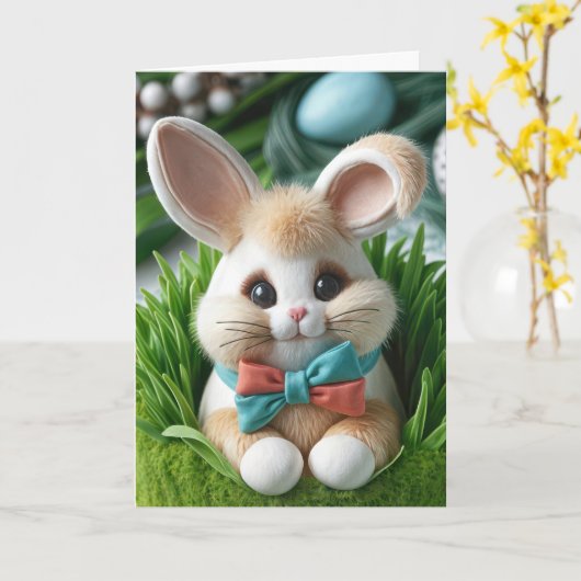 Ostersonniger Kuchen Karte (Gelbe Blume)