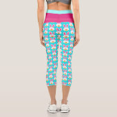 Ostersonniger Pop Mode Capris Leggings (Rückseite)