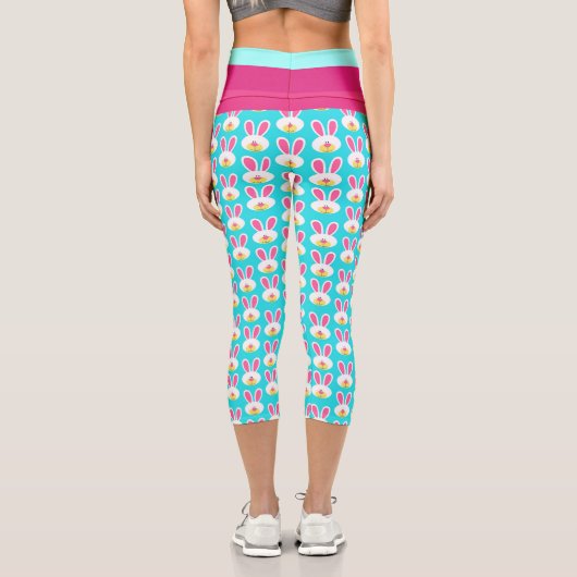 Ostersonniger Pop Mode Capris Leggings (Rückseite)