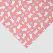 Ostersonniges, dekoriertes Eiermuster Seidenpapier (Detail)