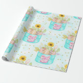 Ostersonniges Kostüm Geschenkpapier (Ungerollt)