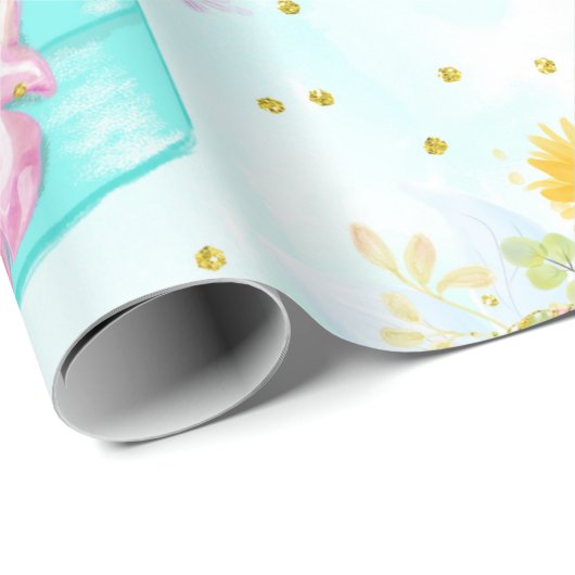 Ostersonniges Kostüm Geschenkpapier (Rolleneckpunkt)