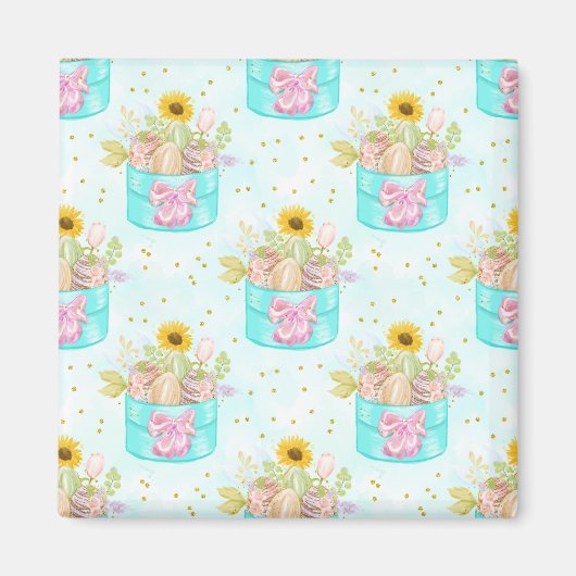 Ostersonniges Kostüm Magnet (Vorne)