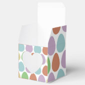 Ostersonniges Muster - Gefälligkeitsbox Geschenkschachtel (Geöffnet)