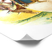 Ostersonnkonzert Vintag Poster (Ecke)