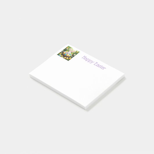 Ostersonnnotiz Post-it Klebezettel (angewinkelt)